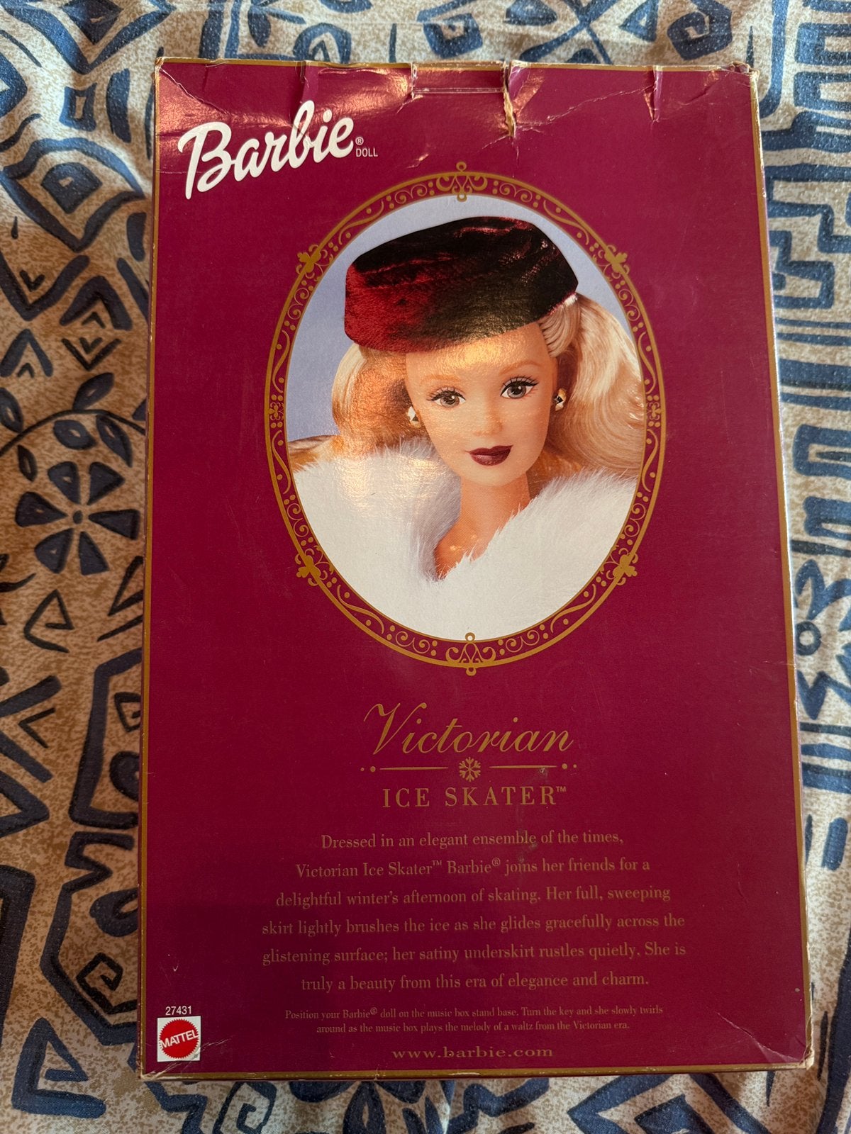 Barbie victorian ice skater special edition 2000 #27431, Ophalen of Verzenden, Barbie