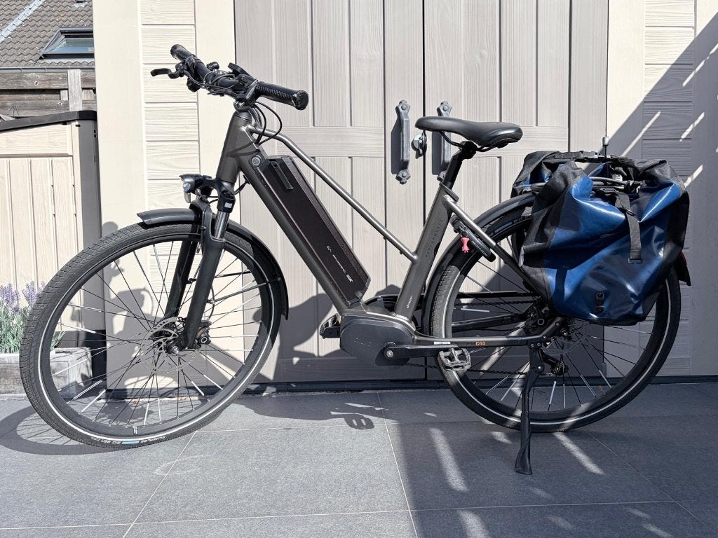 Qwic MD10 Damesfiets Electrisch, Gebruikt, Versnellingen, Schijfrem, Ophalen