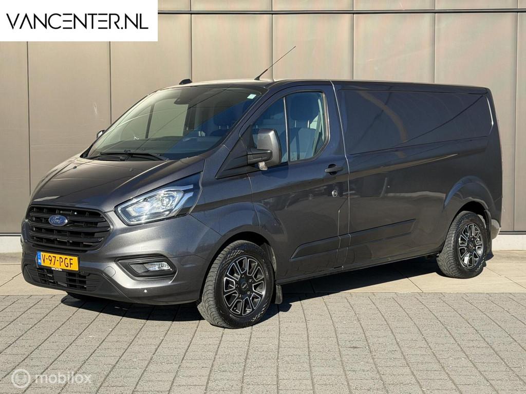 Ford Transit Custom L2 2.0 TDCI 130 PK Automaat Carplay LED, Autos, Argent ou Gris, Achat, 1750 kg, Euro 6