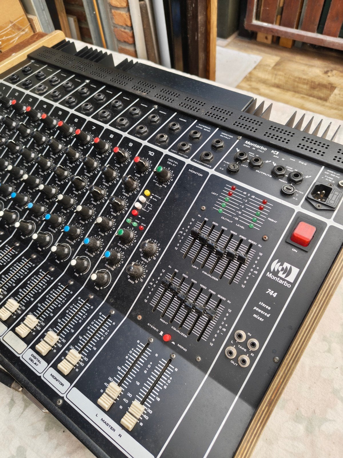 Vintage mixer, Ophalen