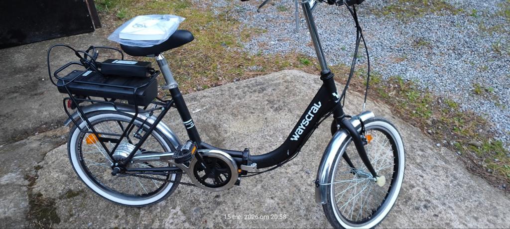 Electr plooifiets nieuw !20km, Ophalen, Versnellingen