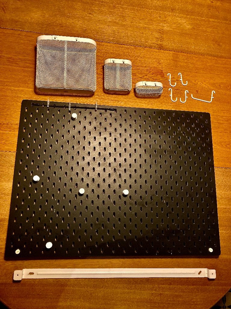 SKÅDIS Ophangbord Ikea, Enlèvement, Comme neuf, Autres types