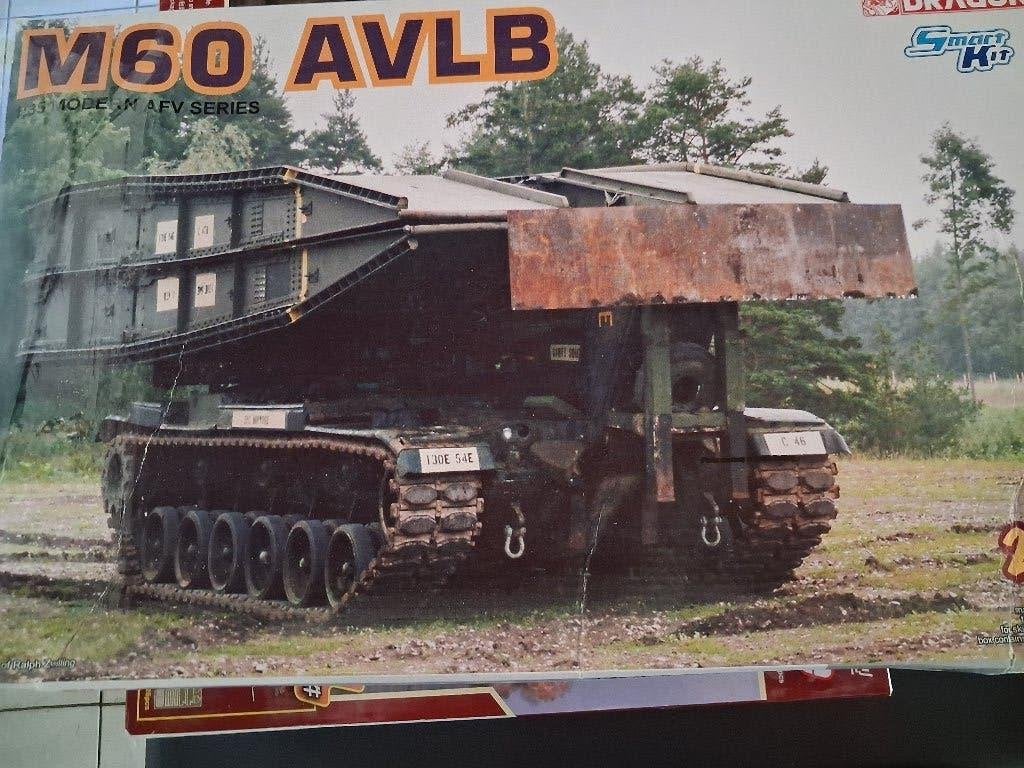 M60 AVLB  Dragon, Hobby en Vrije tijd, Modelbouw | Auto's en Voertuigen, Tank, 1:32 tot 1:50, Zo goed als nieuw, Ophalen