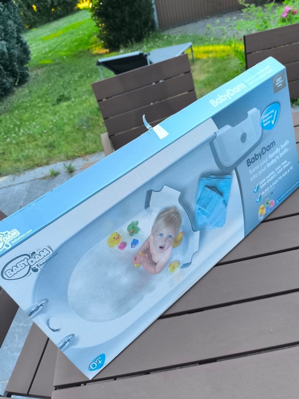 Réducteur de baignoire - Blanc/Gris, Kinderen en Baby's, Badjes en Verzorging, Badje