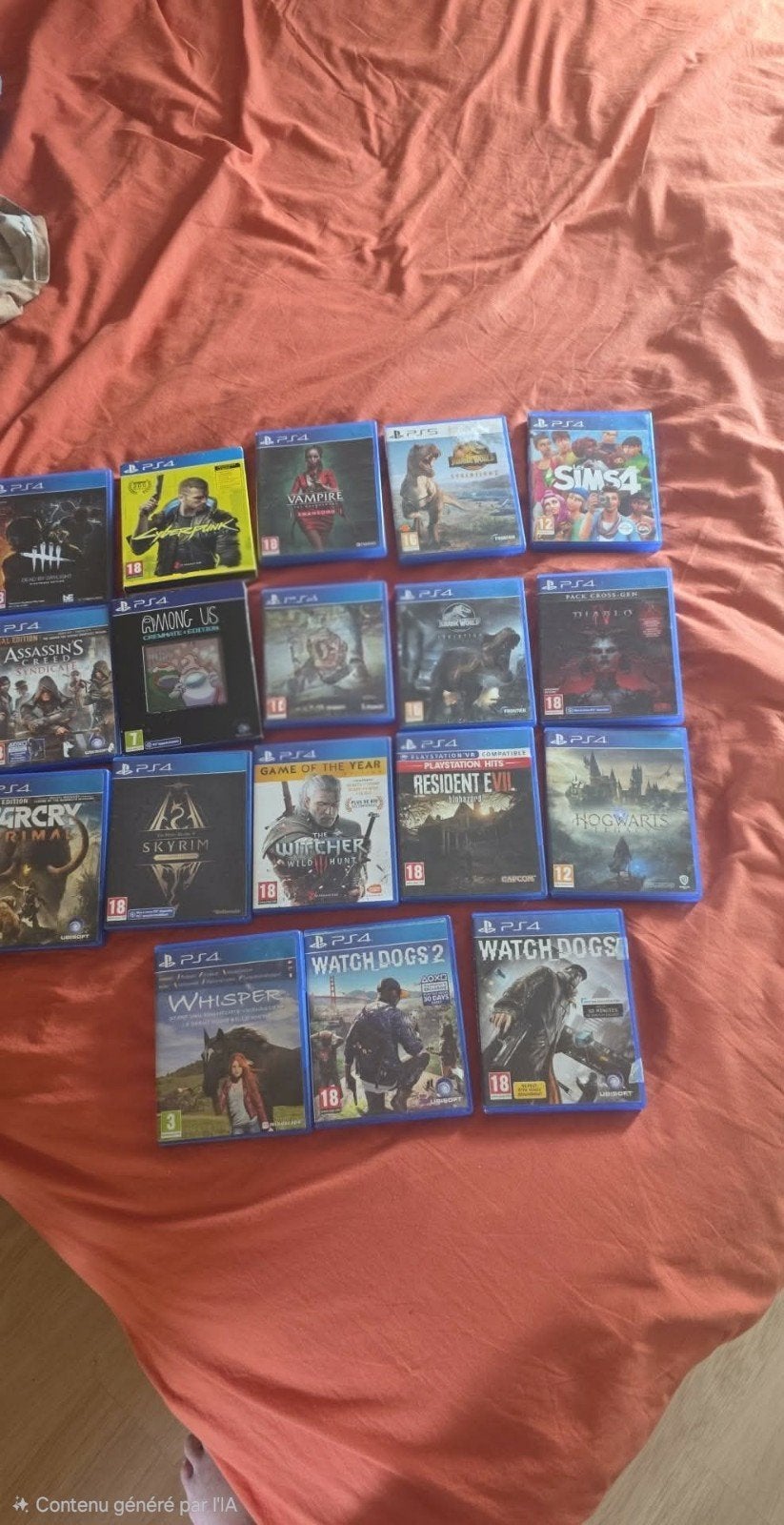Lot 17 PS4/PS5-games - Zeer goede staat (Detail per unit po, Ophalen of Verzenden, Zo goed als nieuw, Platform