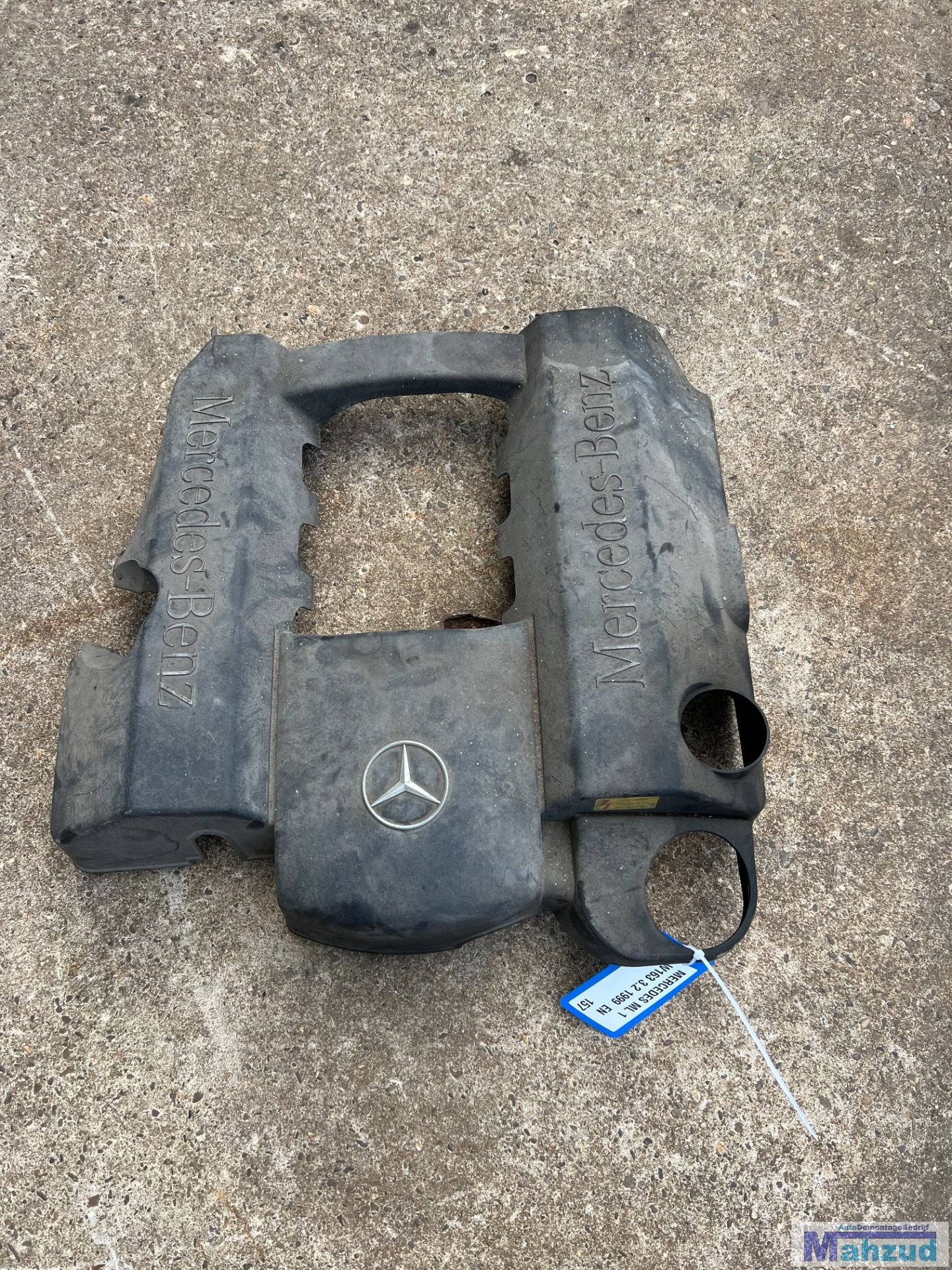 MERCEDES ML w163 3.2 motor plaat 1998-2005, Auto-onderdelen, Gebruikt, Mercedes-Benz AG, Mercedes-Benz, Mercedesstrasse 120
70372  Stuttgart, DE
