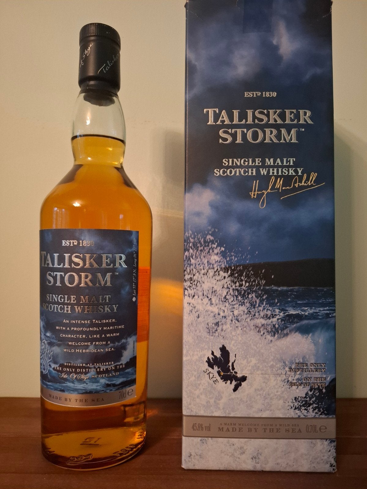 Whisky Talisker Storm pour la fête des pères, Enlèvement ou Envoi, Neuf, Autres types, Pleine