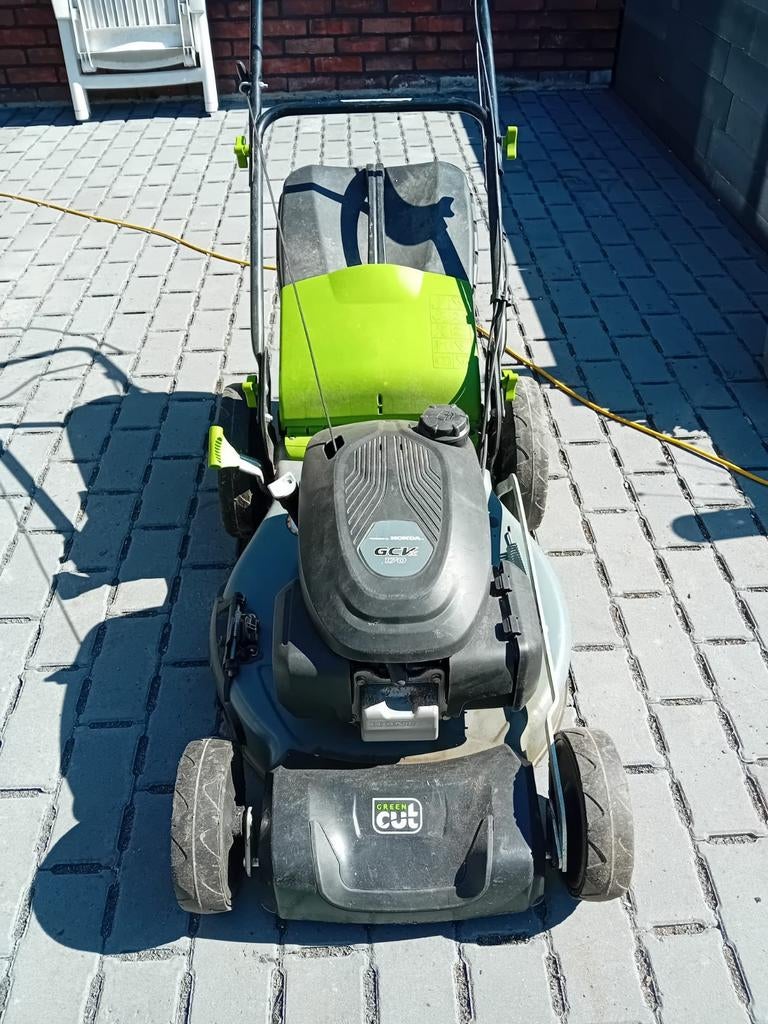 Tondeuse à gazon à essence Greencut modèle CSC534WSQ, Tondeuse rotative, Tondeuses à gazon à essence, Fonction de mulching, Enlèvement
