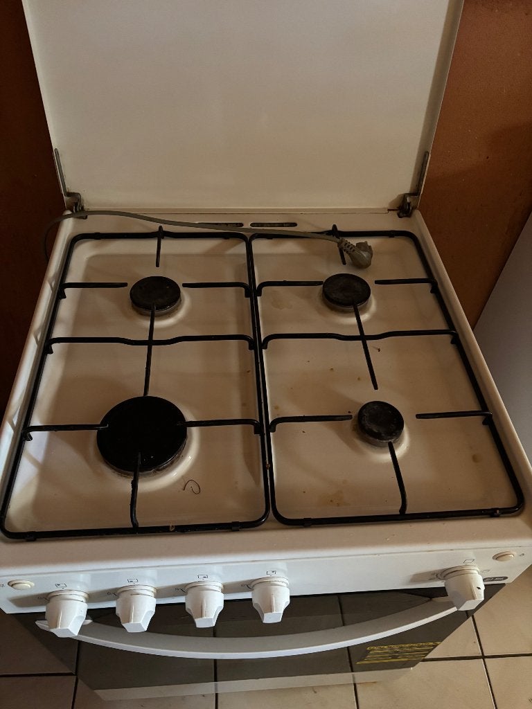 Gasfornuis, Electroménager, Cuisinières, Gaz, 4 zones de cuisson, Enlèvement, Utilisé