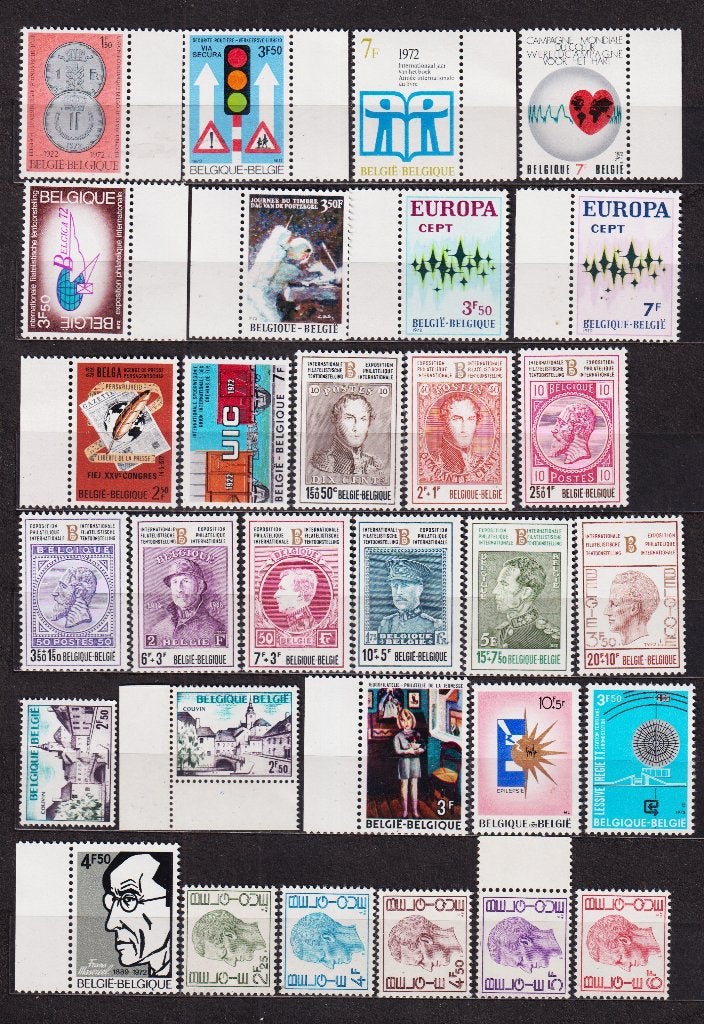 België 1972 **, Verzenden, Postfris, Postfris