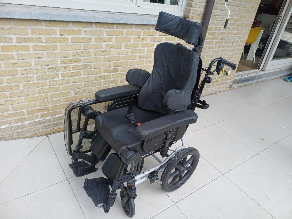 Kantelbare rolstoel rea azalea assist, Diversen, Rolstoelen, Ophalen, Zo goed als nieuw, Duwrolstoel