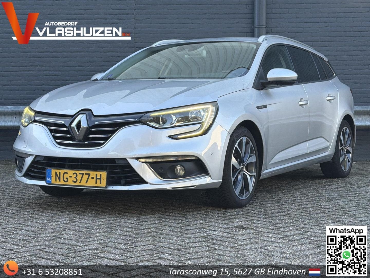 Renault Megane Estate 1.2 TCe Bose | appareil photo | Cruise, Autos, Argent ou Gris, Achat, Entreprise, Boîte manuelle