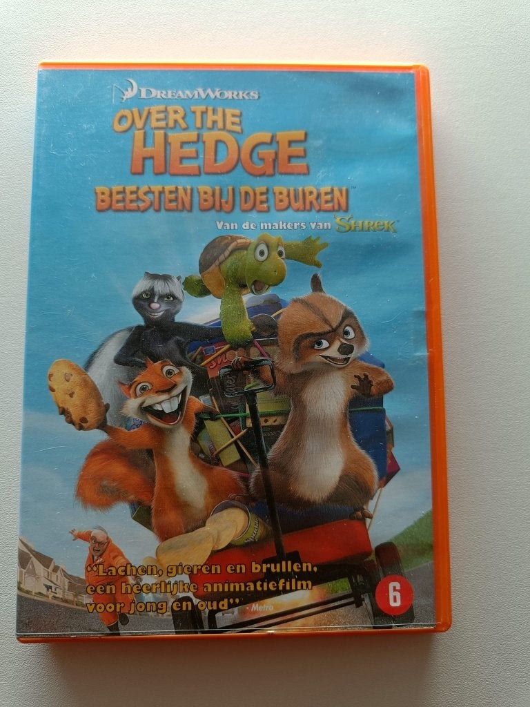 Over the Hedge DVD - Beesten bij de Buren - NL Gesproken, Ophalen, Europees, Tekenfilm, Vanaf 6 jaar
