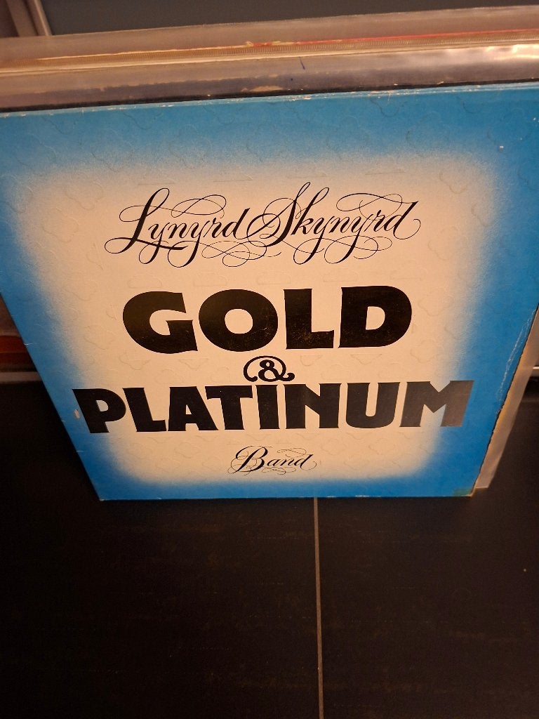 lp - lynyrd skynyrd - gold & platinum - 2lp - vak 2, LP, Gebruikt, Originele persing, Hardrock