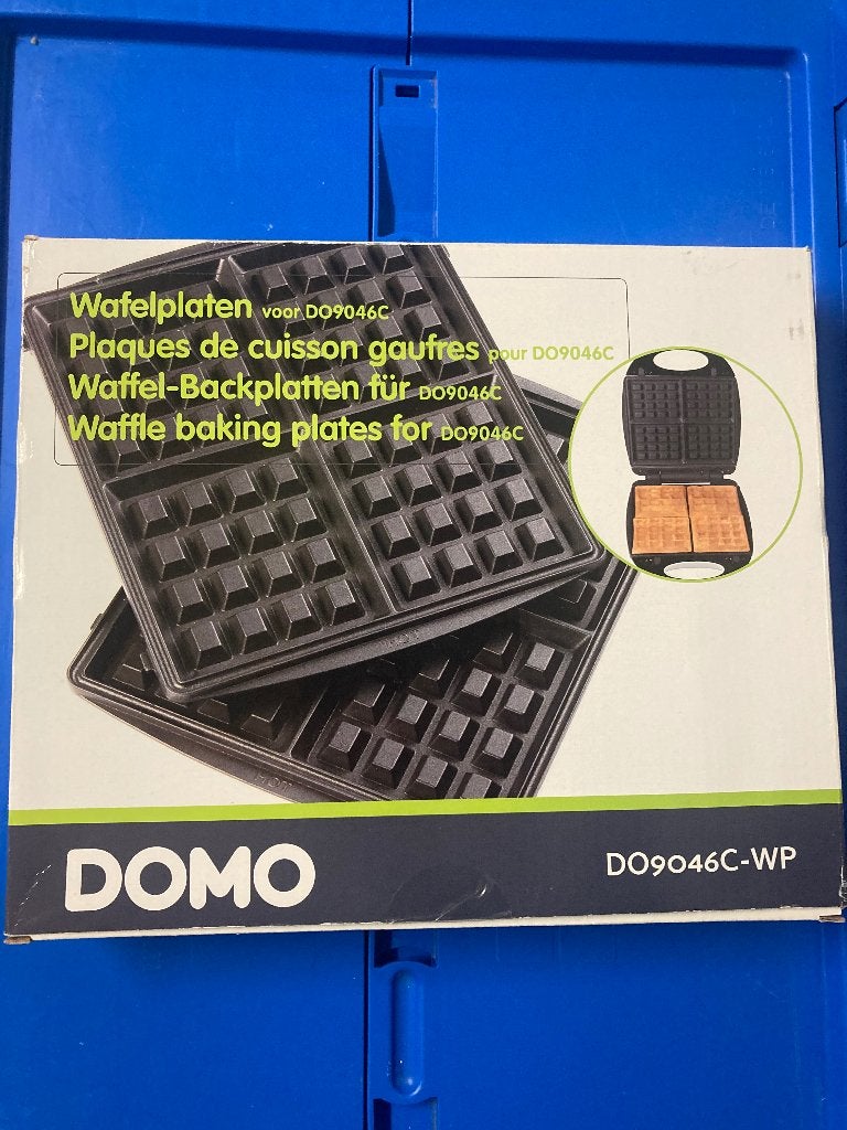 DO9046C Domo wafelbakplaat, Ophalen of Verzenden, Uitneembare platen, Nieuw