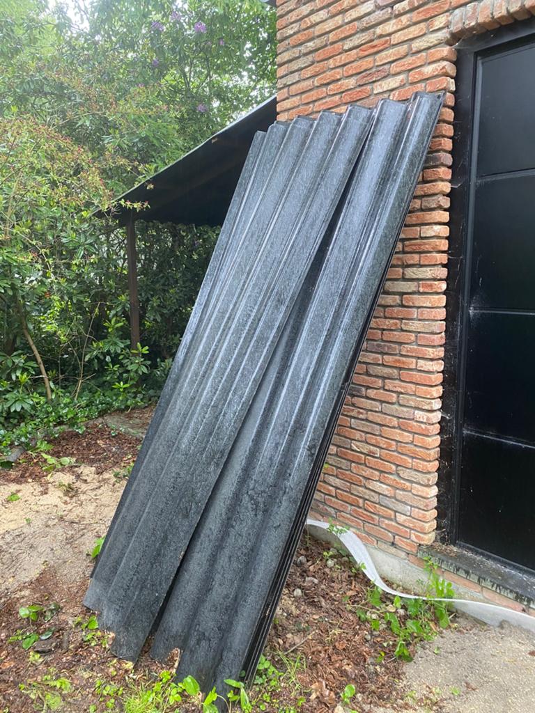 Gratis golfplaten, Doe-het-zelf en Bouw, Ophalen, Zo goed als nieuw