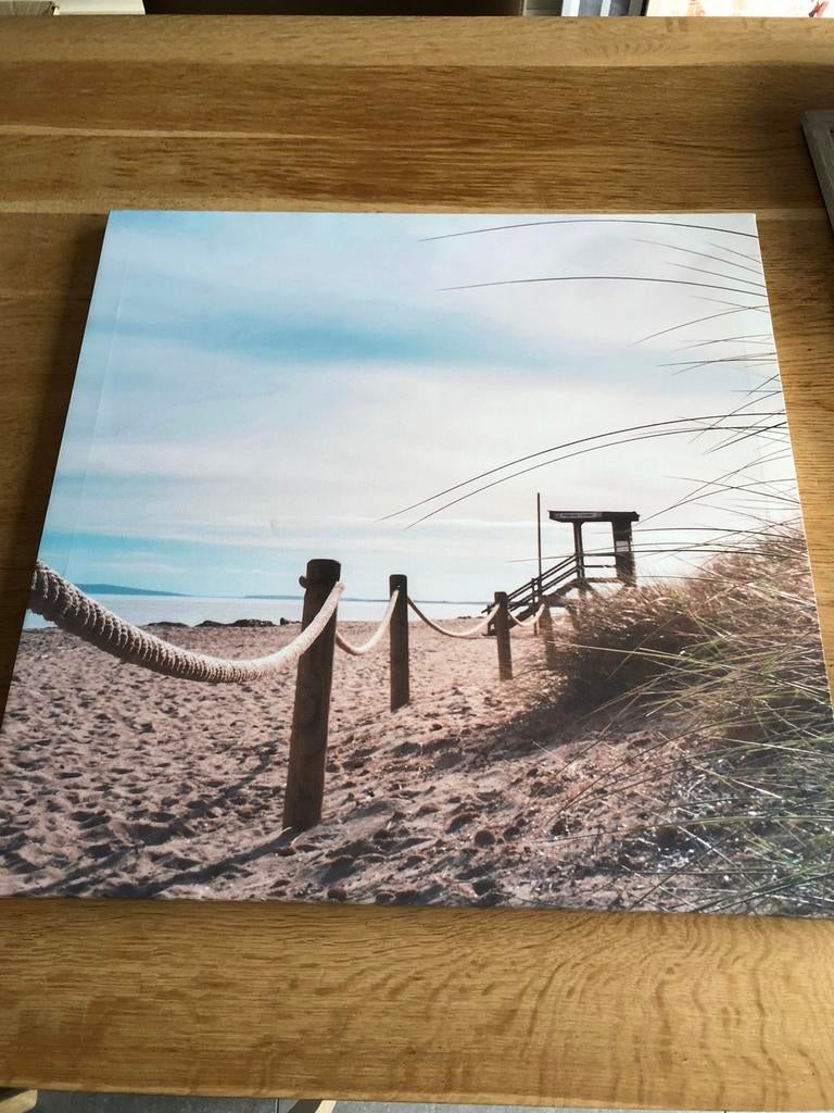 Canvas strand/duinen, Ophalen, Zo goed als nieuw