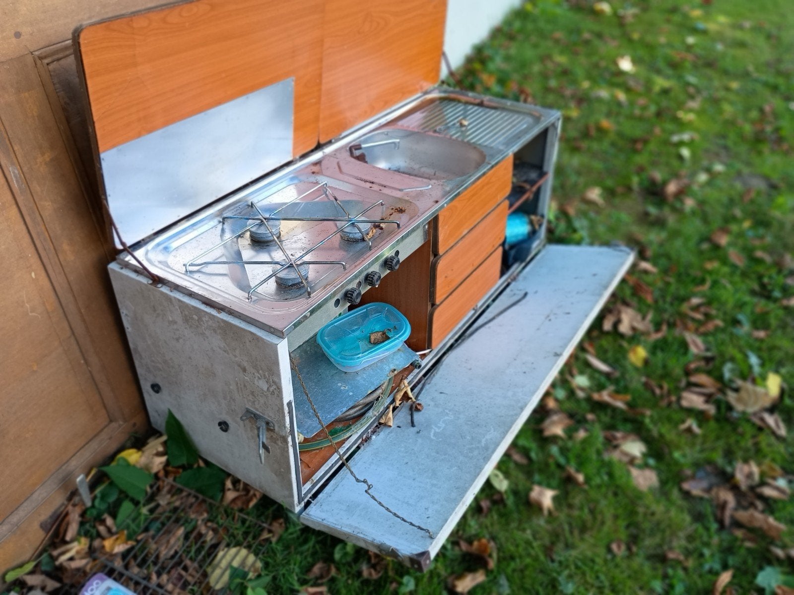 gasfornuis, spoelbak voor campers, enz..., Caravans en Kamperen, Ophalen