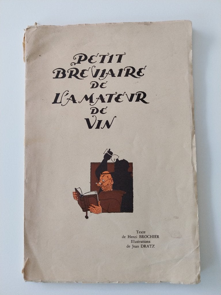 Petit Bréviaire de l'Amateur de Vin Henri Brochier 1952, Ophalen of Verzenden, Gebruikt