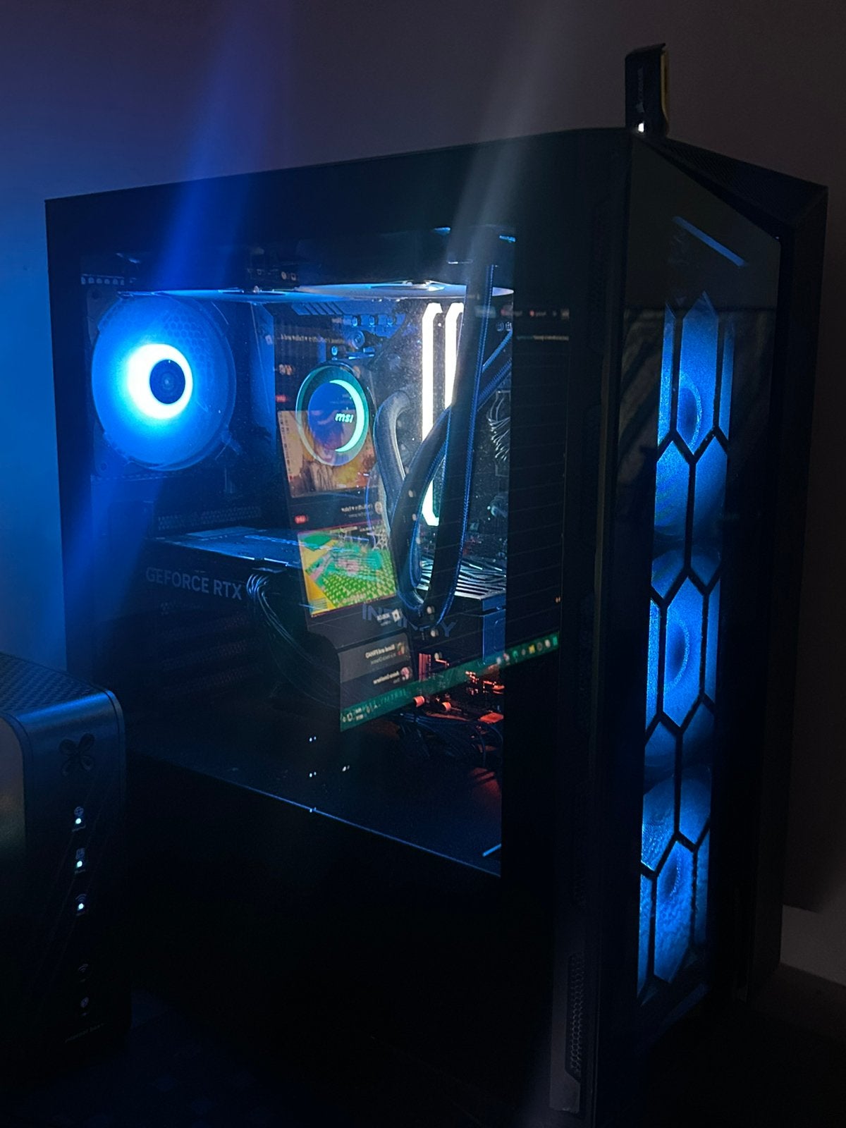 Pc Gamer RTX 5060TI 16GB AMD Ryzen 7 5700X-8Core 16G DDR4, Computers en Software, Desktop Pc's, Ophalen, Zo goed als nieuw, Gaming