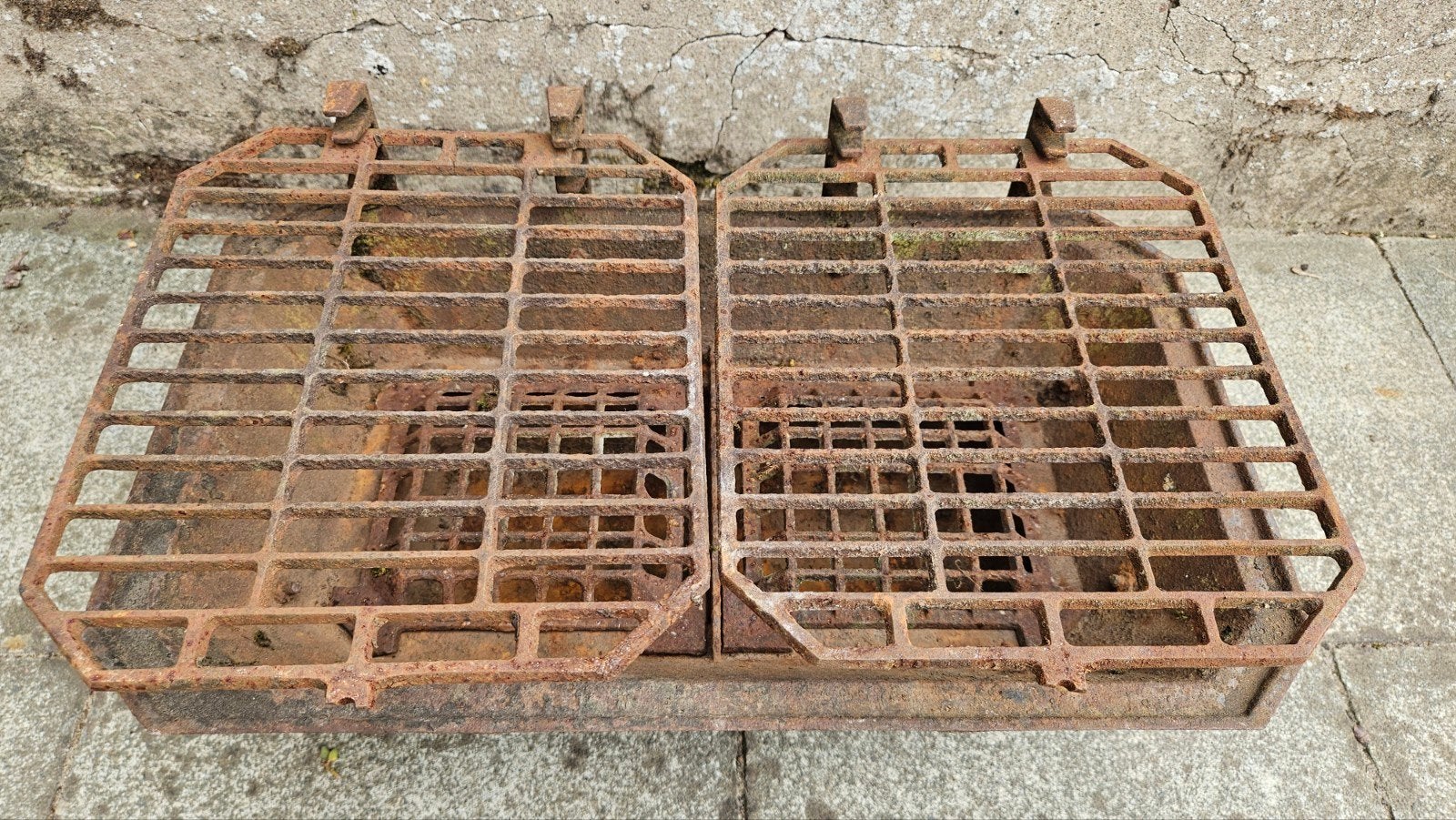 Gietijzeren HIBACHI vintage BBQ, Ophalen, Gebruikt, Hibachi, Met accessoires
