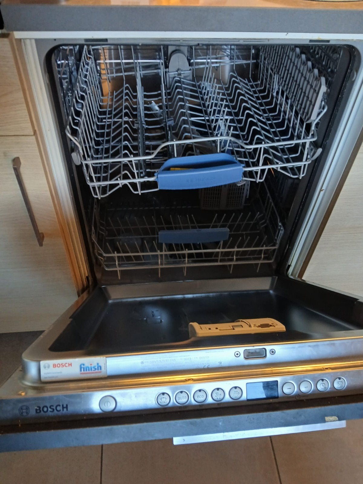 Inbouw Bosch vaatwasmachine, Elektronische apparatuur, Ophalen, Gebruikt, Eco programma, Inbouw