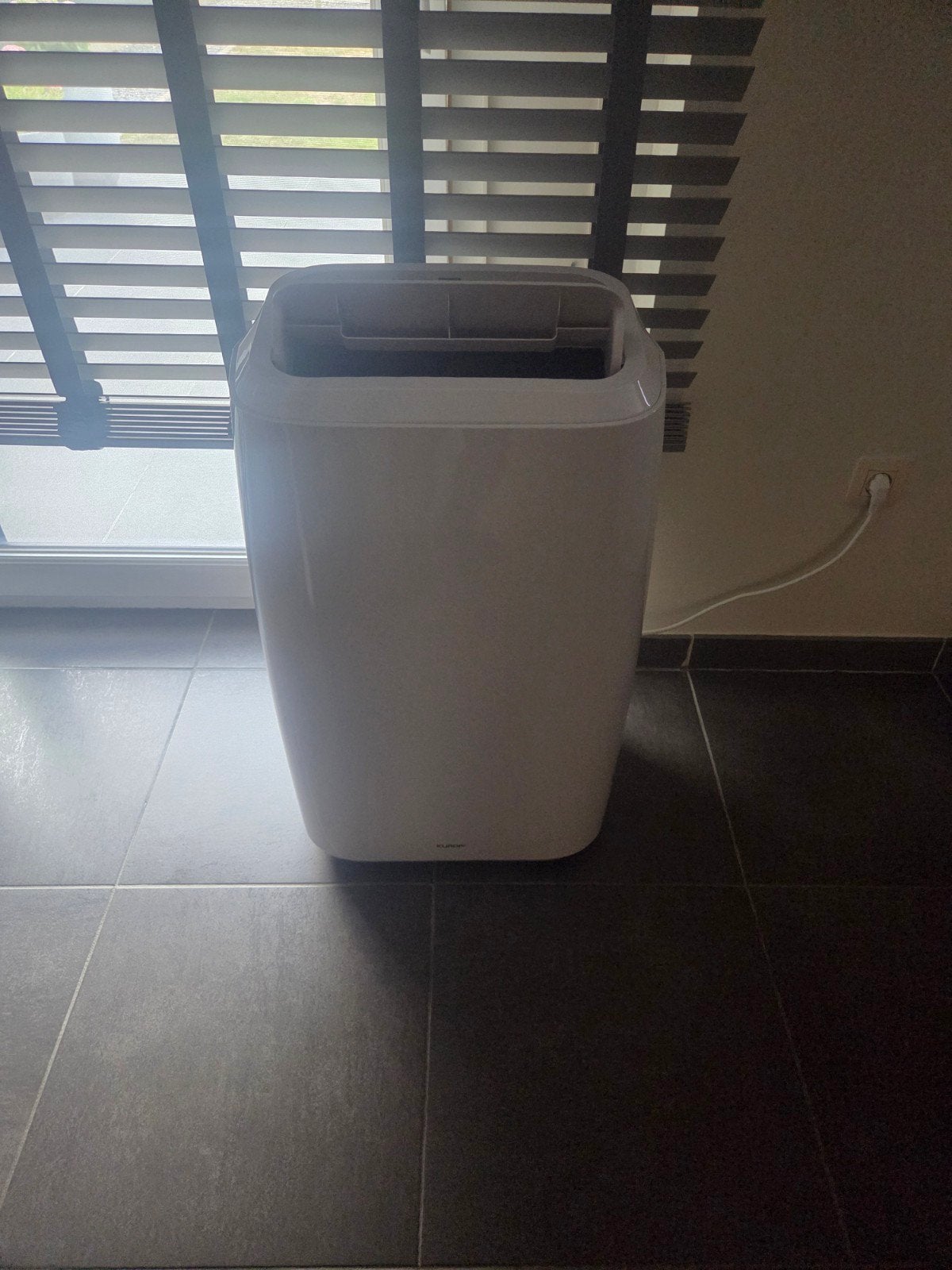 mobiele airco eurom met bakje en app, Refroidissement et Déshumidification, 60 à 100 m³, Comme neuf, Enlèvement