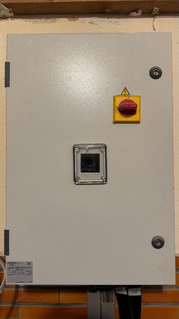 moteur d'ascenseur et son tableau électrique, Bricolage & Construction, Enlèvement, Utilisé, Moteur électrique