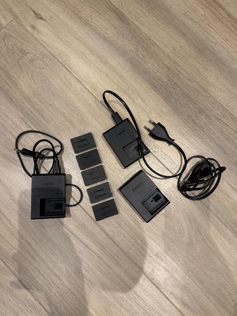 Batterijen Canon LP-E17 en opladers LC-E17E, Audio, Tv en Foto, Ophalen of Verzenden, Nieuw