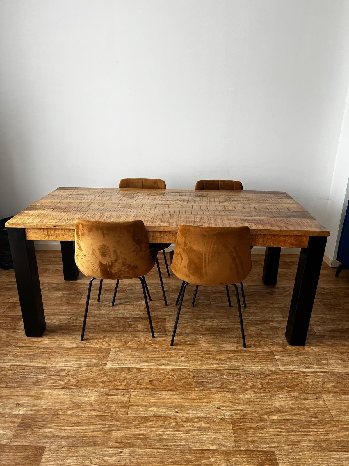Tafel met stoelen, Huis en Inrichting, Tafels | Eettafels, Ophalen, Zo goed als nieuw