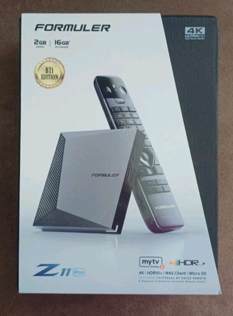 Formuler Z11 Pro BT1 Edition 4K IPTV/Android TV Boxx, Enlèvement ou Envoi, Comme neuf, HDMI, Moins de 500 GB
