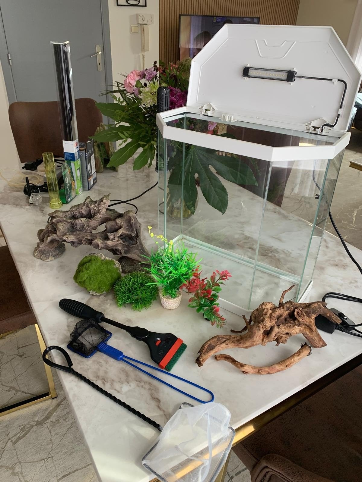 aquarium ( zo goed als nieuw), Enlèvement ou Envoi