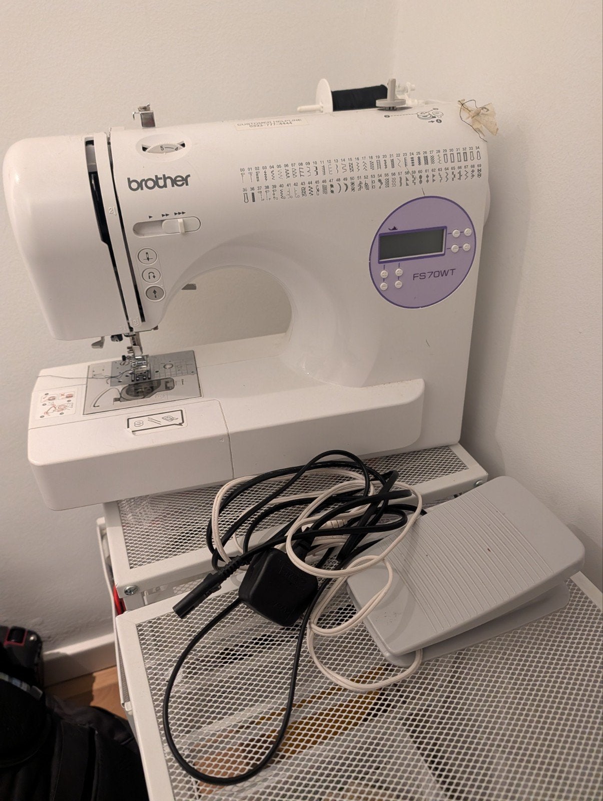 Sewing machine, Enlèvement, Utilisé, Machine à coudre, Brother