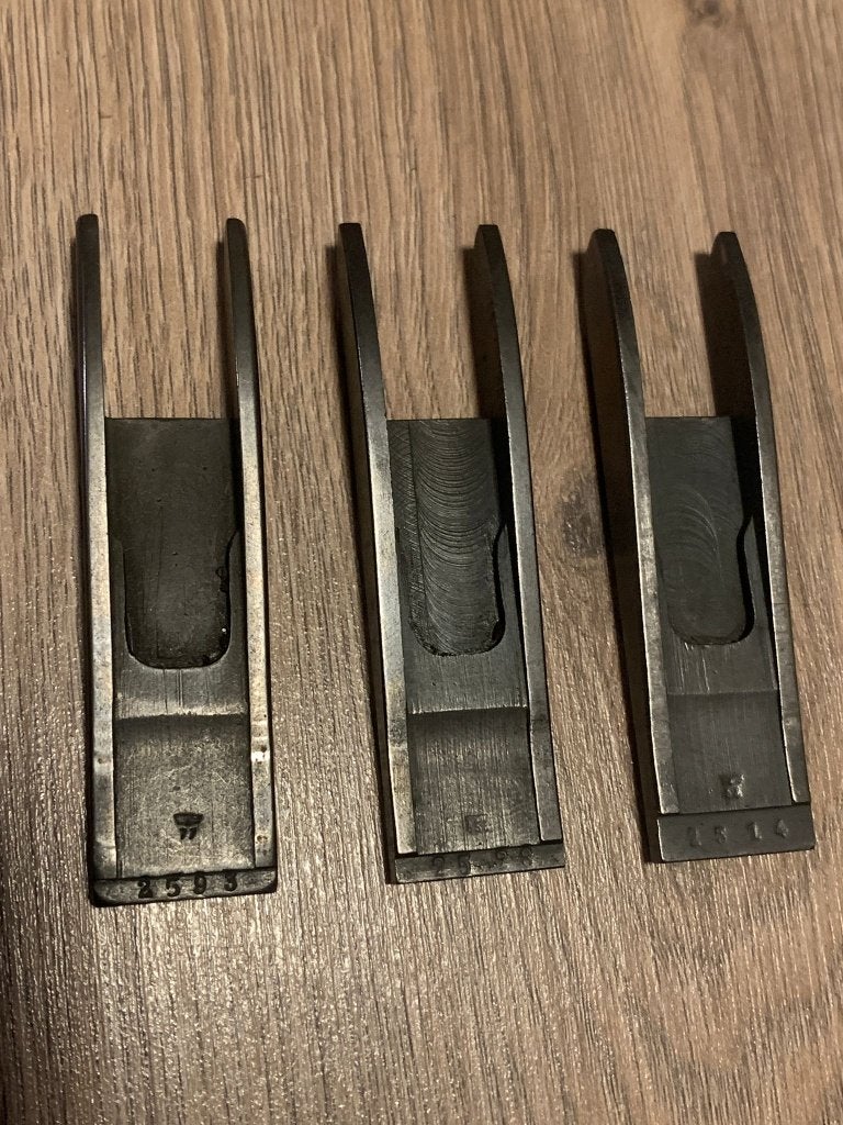 Militaria Allemand WW2 3x Support de Hausse Mauser 98k, Collections, Envoi, Armée de terre, Autres types
