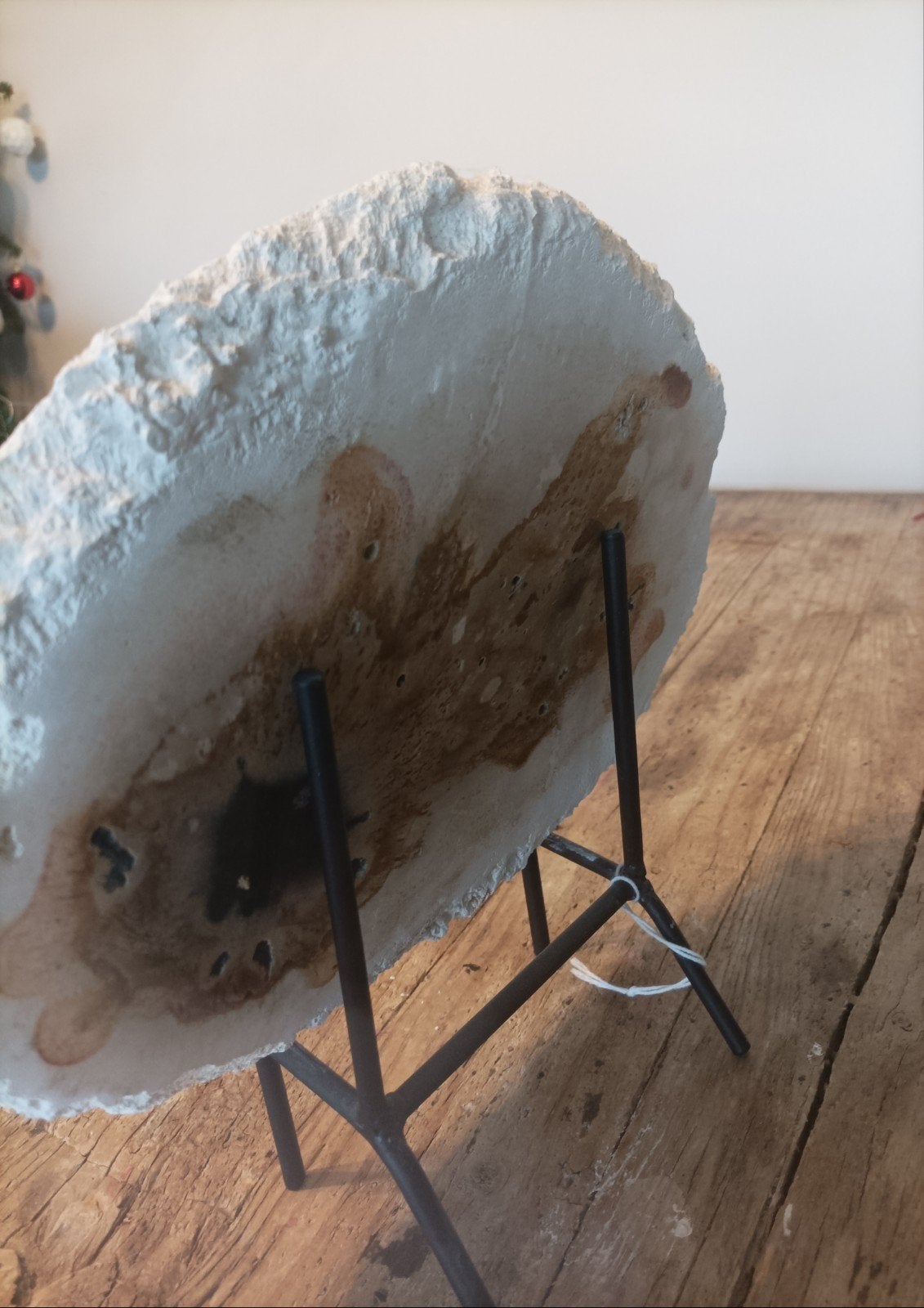 tranche d agate, Verzamelen, Mineralen en Fossielen, Ophalen of Verzenden