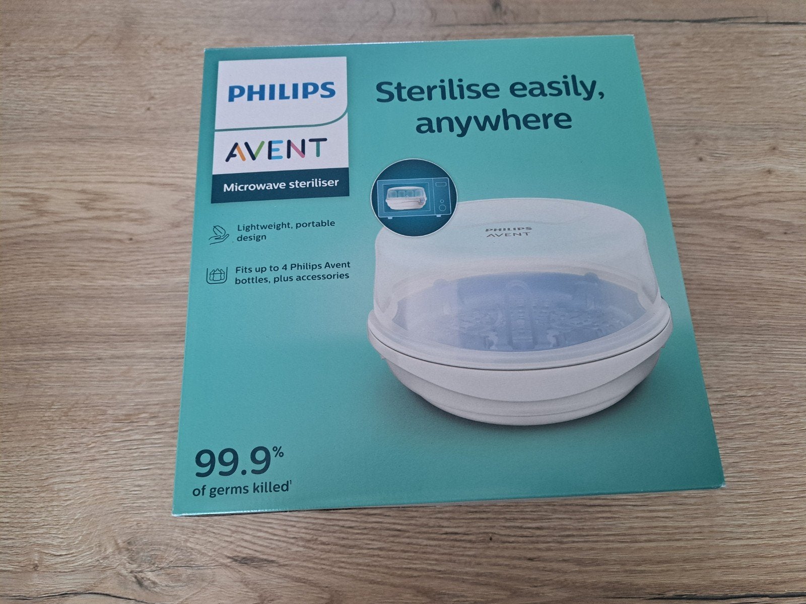 Philips Avent steriliseer toestel voor in microgolf, Ophalen of Verzenden, Zo goed als nieuw
