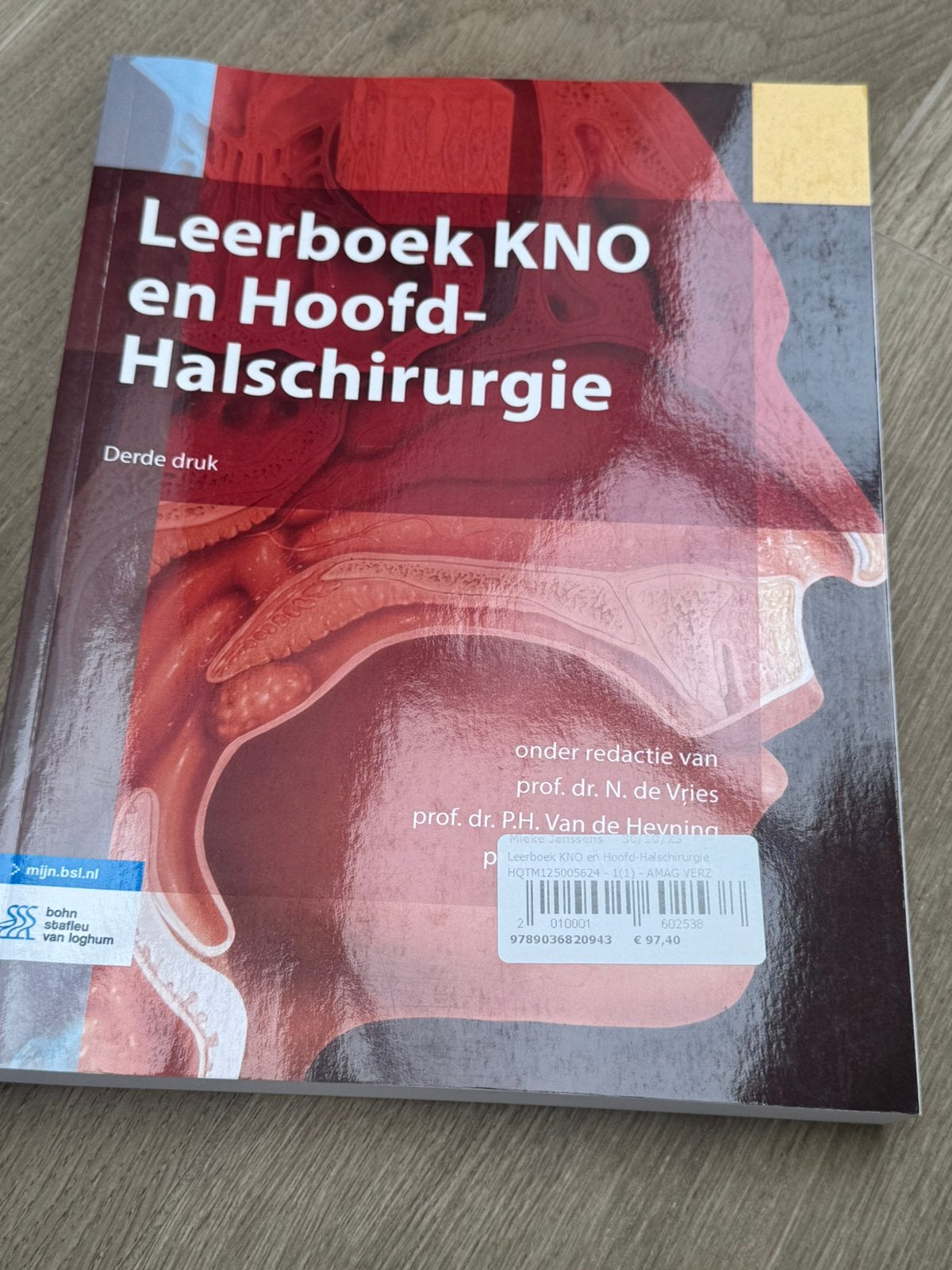 Leerboek KNO en Hoofd-Halschirurgie, Boeken, Verzenden