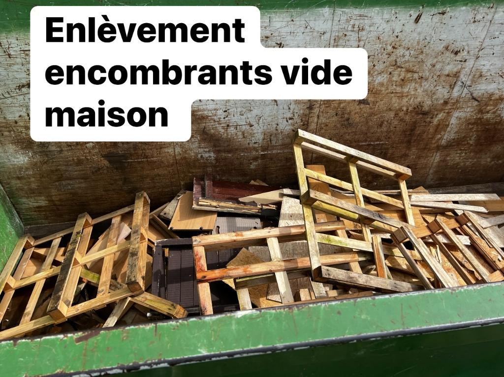 Enlèvement encombrants vide maison, Divers, Lots de brocante, Enlèvement