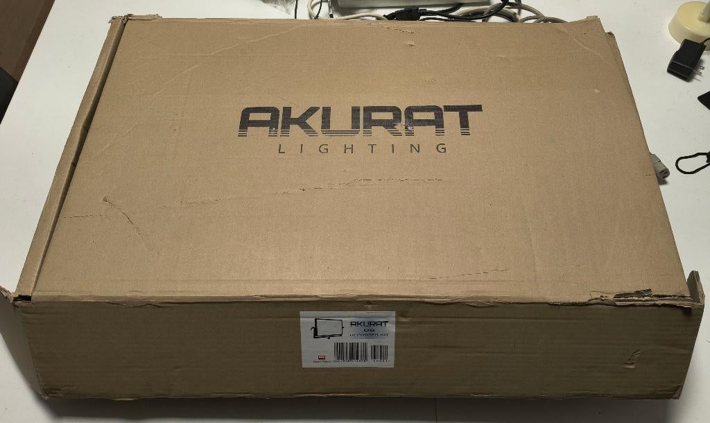 Akurat D8 100W LED Paneel Studiolamp 3100-5650K flickerfree, Ophalen of Verzenden, Zo goed als nieuw