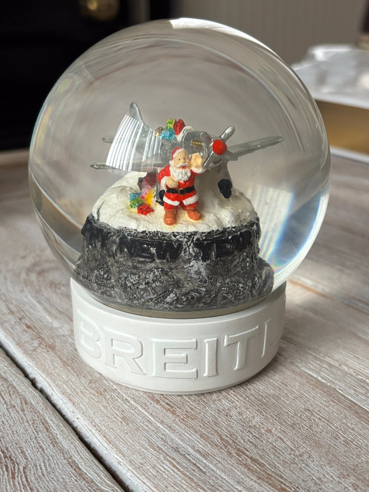 Breitling Snow Globe zeldzaam nieuw., Handtassen en Accessoires, Overige Accessoires, Ophalen of Verzenden