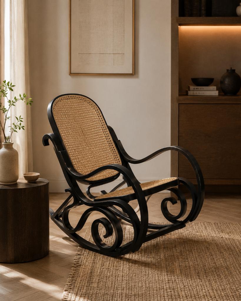 Schommelstoel | stijl Thonet, Huis en Inrichting, Stoelen, Ophalen, Zo goed als nieuw