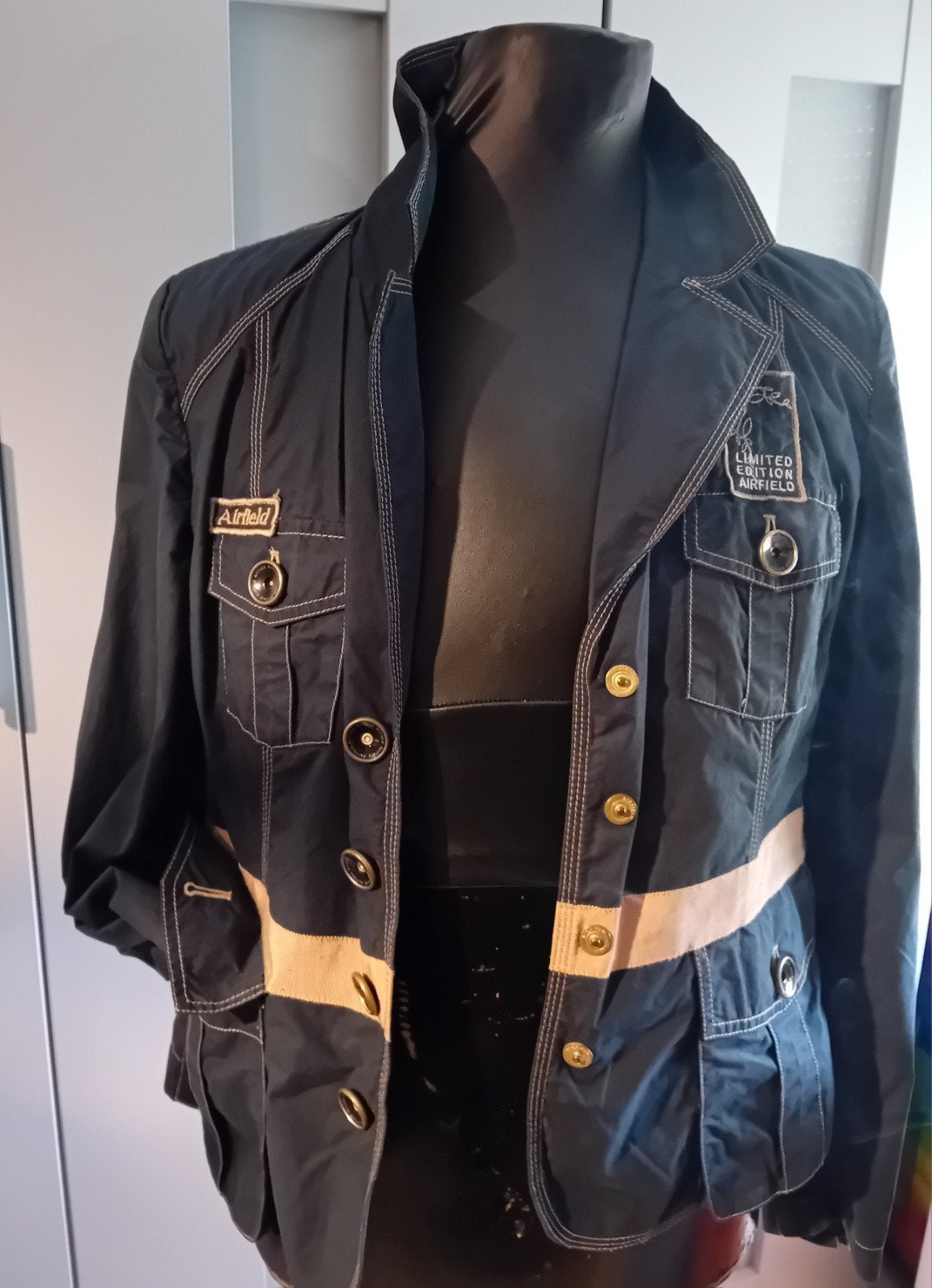 Veste Airfield « Atomic Blazer » pour femme taille 1, bleu, Enlèvement ou Envoi