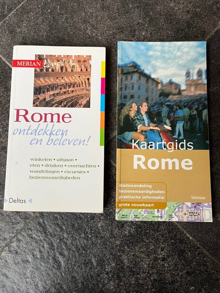 Reisgids - kaartgids - Rome, Boeken, Reisgidsen, Ophalen of Verzenden