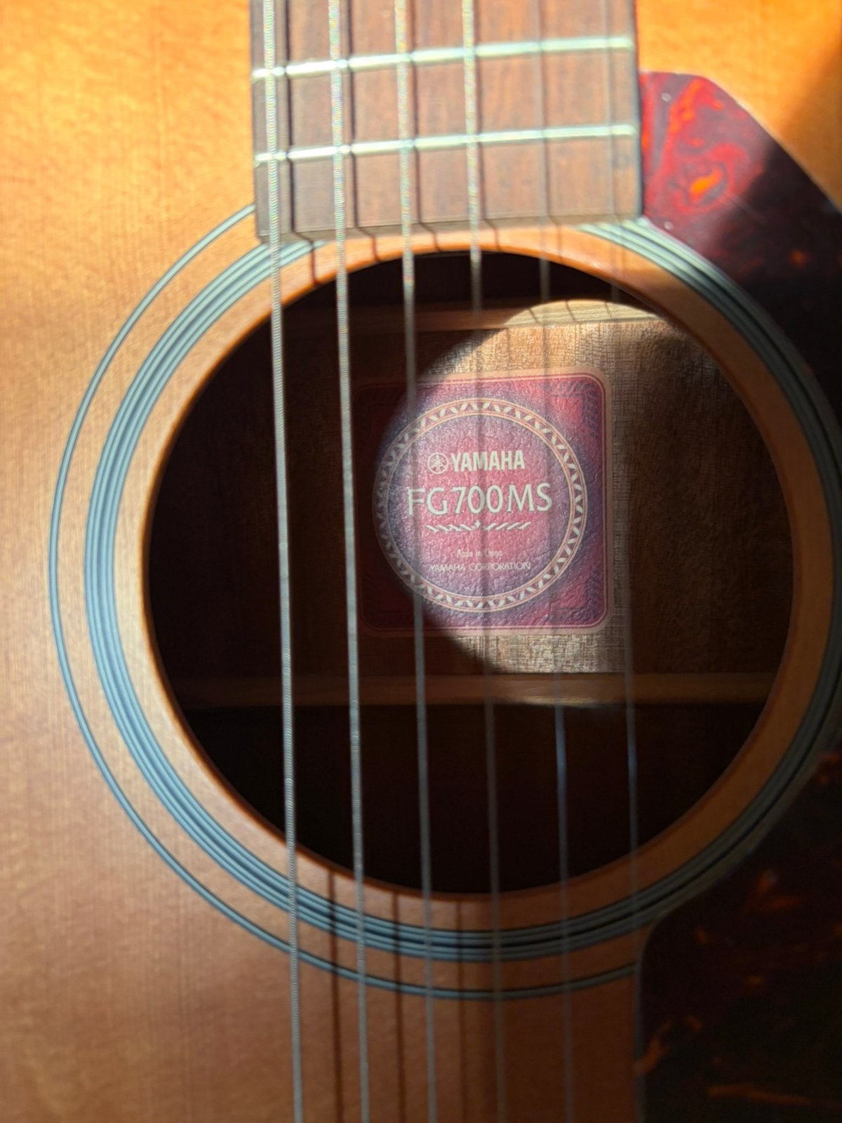 YAMAHA FG700MS, Ophalen of Verzenden, Nieuw, Western- of Steelstringgitaar