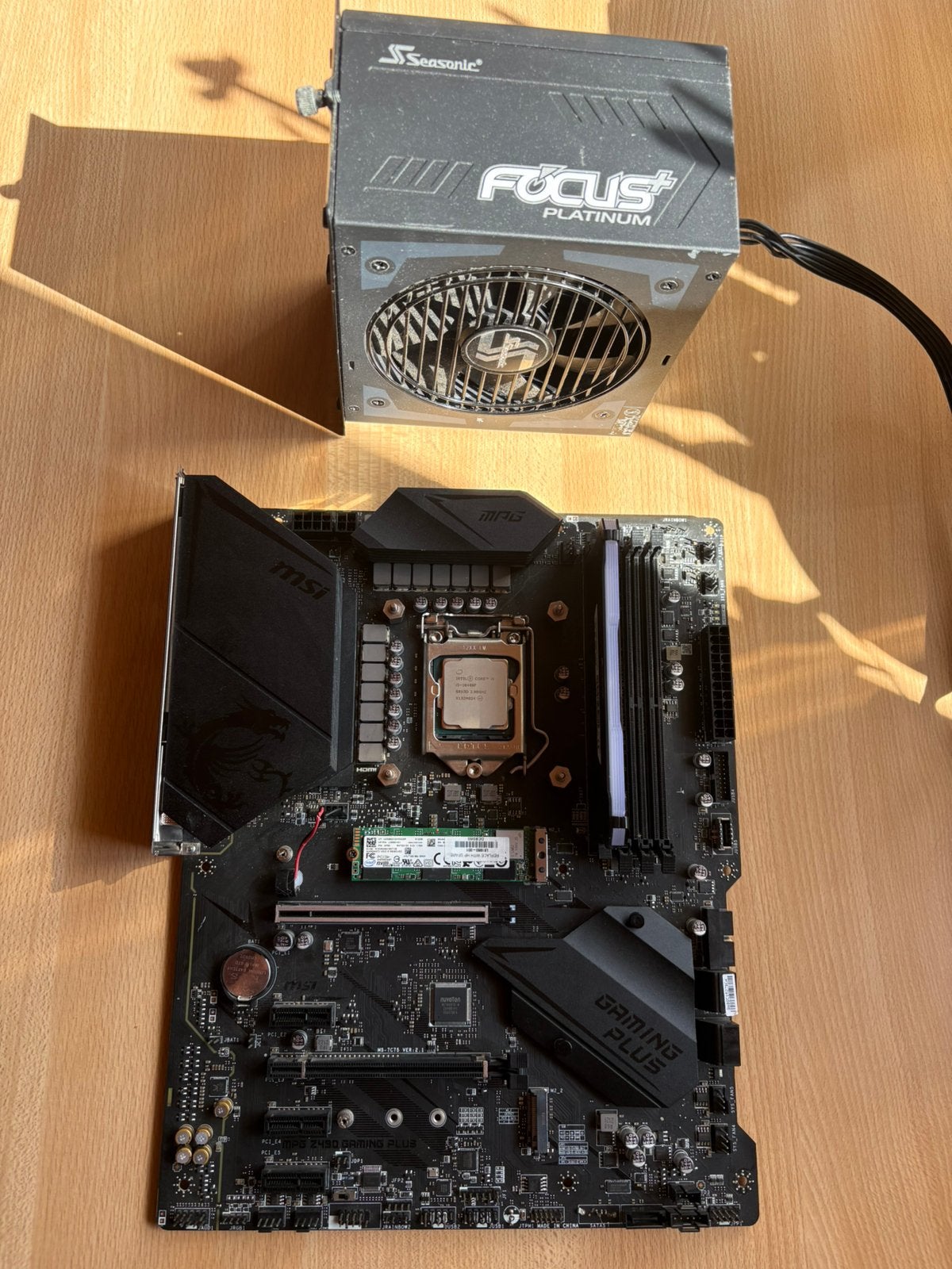 PC Gamer - MSI Z490 + Intel Core i5-10400F + RAM DDR4 RGB, Informatique & Logiciels, Enlèvement, Comme neuf, Intel, DDR4