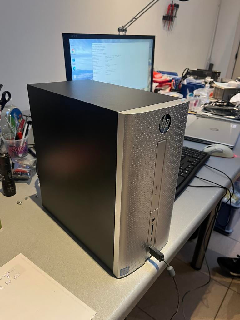 Pc tour HP, Enlèvement, Comme neuf, 8 GB, SSD