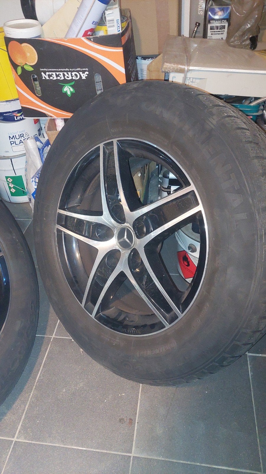 4 velgen met winterbanden voor SUV steek 4x112, Ophalen, Winterbanden, Band(en)