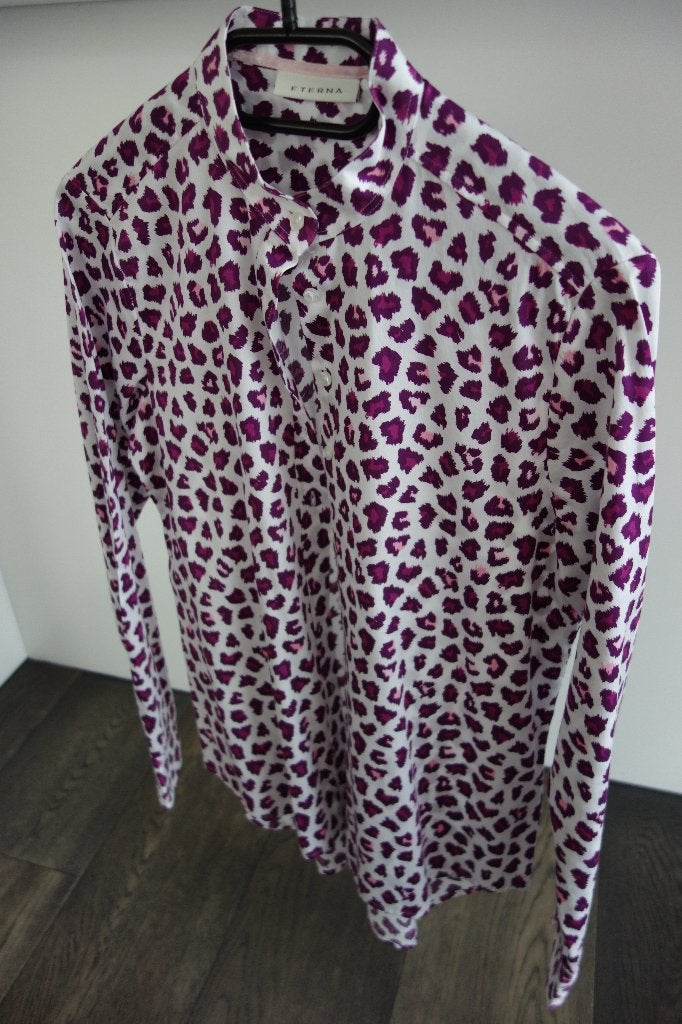 Chemisier à motifs style léopard "ETERNA", Kleding | Dames, ETERNA, Verzenden, Zo goed als nieuw, Meerkleurig
