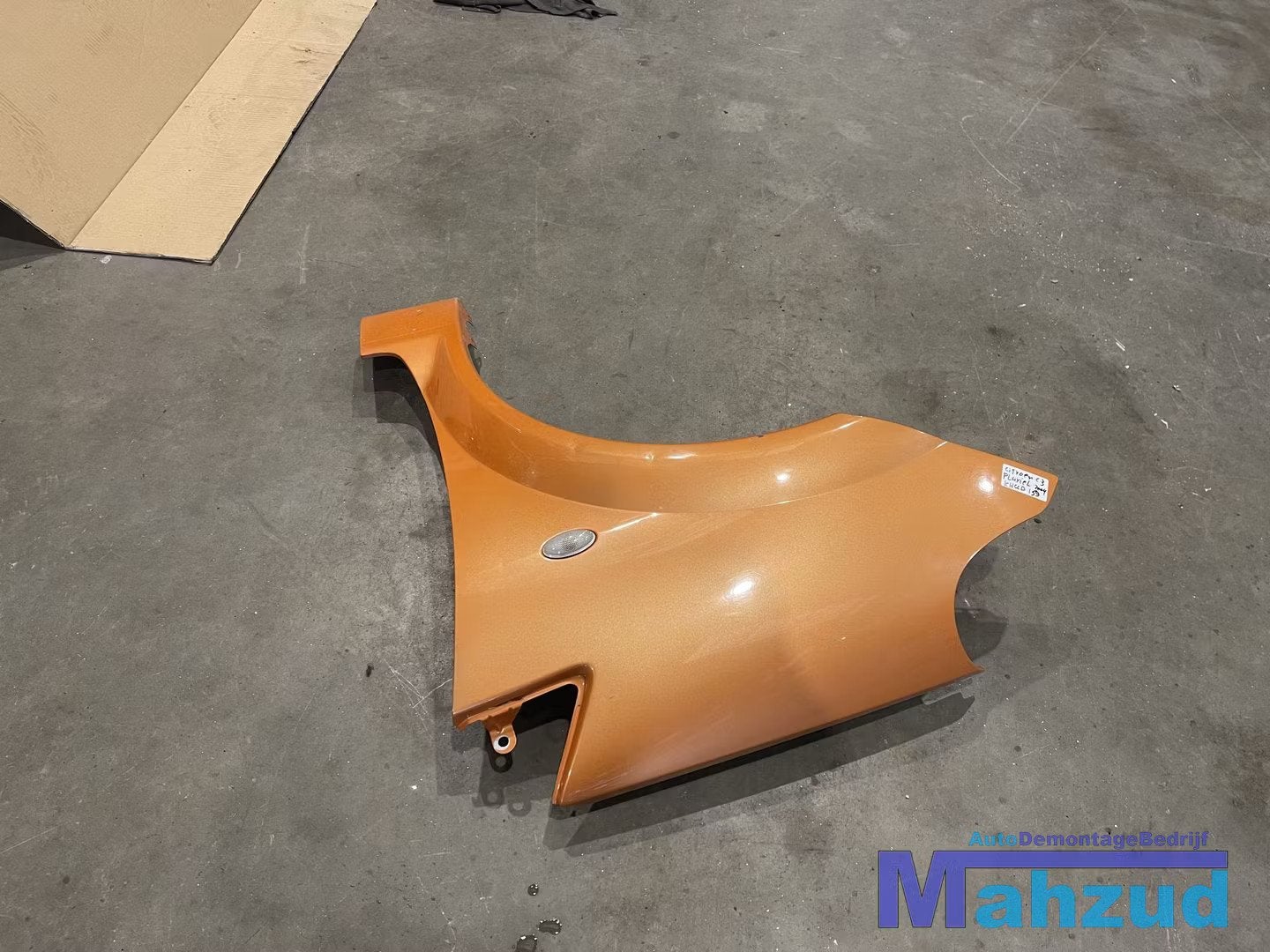 CITRO N C3 PLURIEL Oranje KHUD Rechts Voor scherm zijscherm, Citroën, Stellantis N.V., Utilisé, Droite
