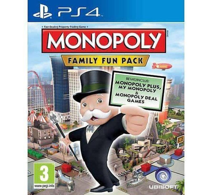 Monopoly Family Fun Pack, Consoles de jeu & Jeux vidéo, Jeux | Sony PlayStation 4, Enlèvement ou Envoi, Comme neuf, À partir de 3 ans
